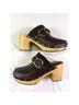 Maje Brown Mule/Clog Size 10 1/2 - photo 7
