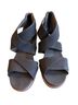 Dr. Scholl's 100% Microfiber Black Wedges Size 7 1/2 - photo 1