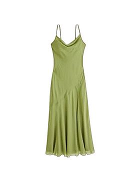 Abercrombie & Fitch Cowl Neck Maxi Dress Casual Dress (view 1)