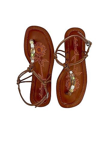 Lucky Brand Beiwen Beaded T-Strap Sandal Sandals (view 1)