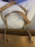 Bebe Tan Leather Tote One size - photo 3