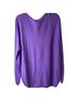 Ralph Lauren Purple Pullover Sweater Size M - photo 2