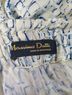 Massimo Dutti 100% Viscose Animal Print Blue White Casual Pants Size 8 - photo 3
