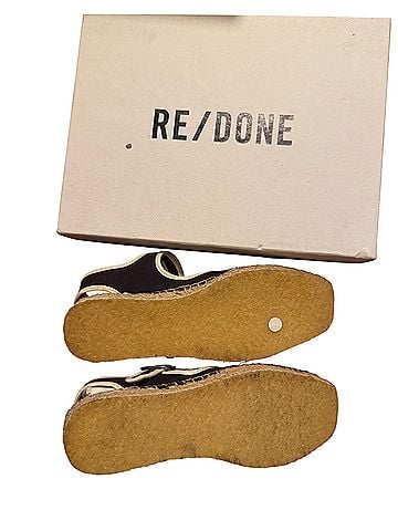 RE/DONE 70’s T strap Espadrille Wedges (view 2)