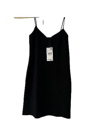 Mango Heart neckline knitted dress Casual Dress (view 2)