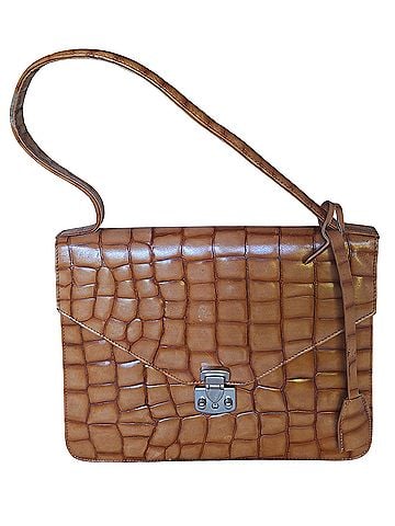 BCBGMAXAZRIA Leather Satchel (view 1)