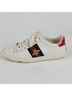 Gucci 100% Leather White Ace Sneakers Size EU 34 1/2 - photo 4