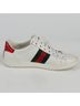 Gucci 100% Leather White Ace Sneakers Size EU 34 1/2 - photo 5