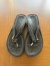 OluKai 100% Leather Graphic Black Sandals Size 7 - photo 4