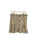 Free People Plaid Yellow Black Skort Size 12 - photo 2
