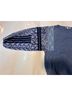 Chico's 100% Cotton 40% Polyester 100% Polyester 8% Nylon 100% Polyester White Pullover Sweater Size S - photo 4