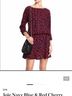 Joie Print Red Blue Casual Dress Size S - photo 5