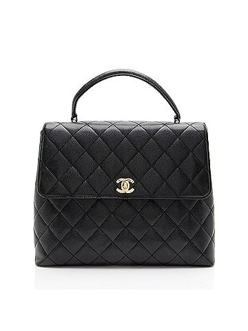 Chanel Chanel Vintage Caviar Leather Kelly Top Handle (view 1)