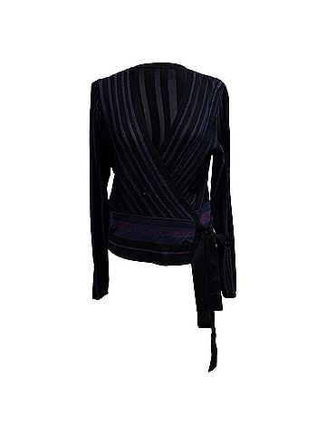 Diane von Furstenberg Diane von Furstenberg Wrap Top In Multicolor Viscose (view 1)
