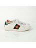 Gucci 100% Leather White Ace Bee Sneakers Size Size EU 35 - photo 3