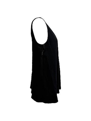 Stella McCartney  Stella Mccartney V-Neck Tank Top in Black Viscose (view 2)