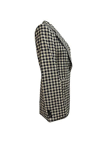 Victoria Beckham Victoria Beckham Houndstooth Tweed Blazer in Multicolor Polyamide (view 2)