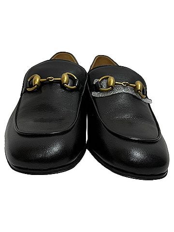 Gucci Gucci Horsebit Slip On Loafers in Black Leather  (view 2)