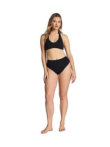 SPANX Black High-Rise Bikini Set Two Piece Swimsuit (view 1)