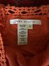 Max Studio 100% Cotton 65% Polyester 35% Rayon Orange Cocktail Dress Size 2 - photo 3