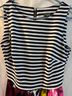 Taylor Floral Stripes Multi Color Cocktail Dress Size 4 - photo 3