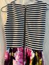 Taylor Floral Stripes Multi Color Cocktail Dress Size 4 - photo 5