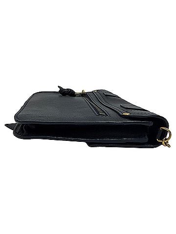Proenza Schouler Proenza Schouler PS1 Wallet on Chain Bag in Navy Blue Leather (view 2)
