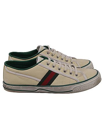 Gucci Gucci Tennis 1977 Sneakers in Cream Cotton (view 1)