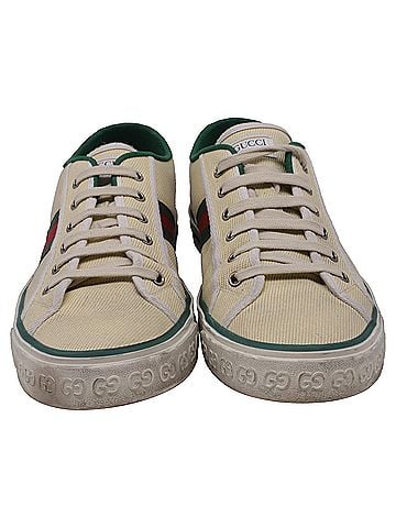 Gucci Gucci Tennis 1977 Sneakers in Cream Cotton (view 2)