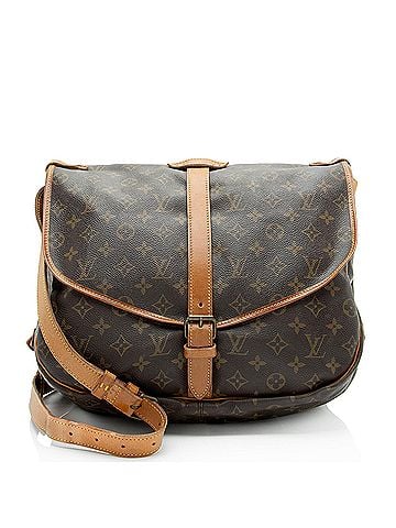 Louis Vuitton Louis Vuitton Vintage Monogram Canvas Saumur 35 Messenger (view 1)