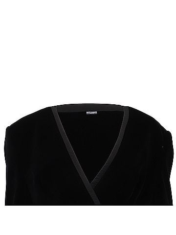 Dolce & Gabbana  Dolce & Gabbana Double-Breasted Blazer in Black Velvet (view 2)