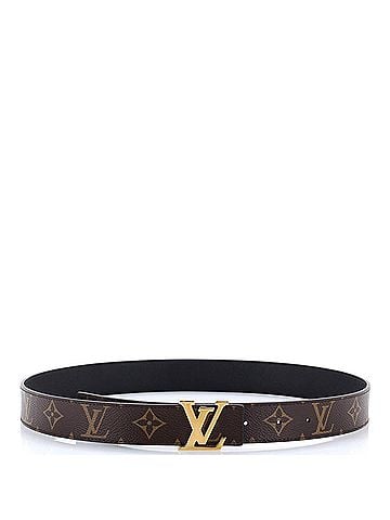 Louis Vuitton LV Initiales Reversible Belt Monogram Canvas and Leather Medium (view 2)