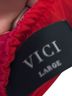 VICI 100% Polyester Color Block Red Pink Casual Dress Size L - photo 8