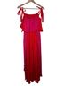 VICI 100% Polyester Color Block Red Pink Casual Dress Size L - photo 2