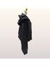 R13 100% Cotton Solid Black Sweatshirt Size L - photo 6