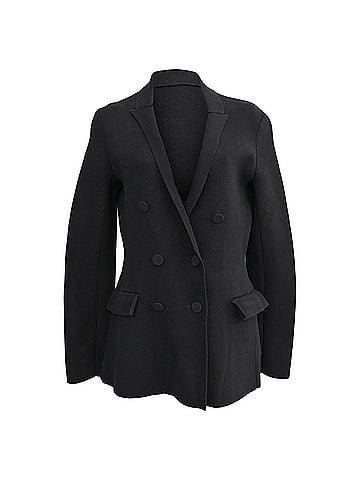 Altuzarra Altuzarra Indi Double-Breasted Blazer in Black Polyester (view 1)