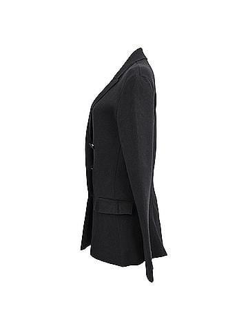 Altuzarra Altuzarra Indi Double-Breasted Blazer in Black Polyester (view 2)