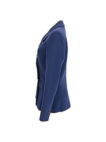 Altuzarra Altuzarra Double-Breasted Blazer with Pockets in Navy Blue Wool (view 2)
