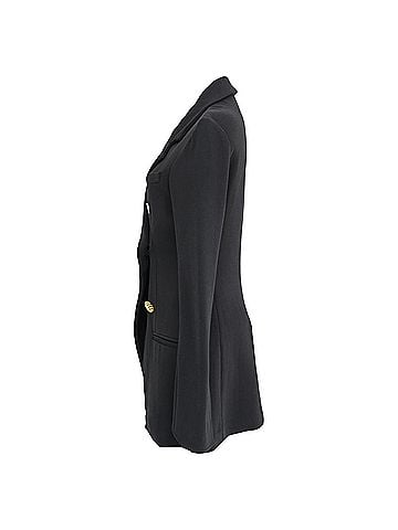 Proenza Schouler Proenza Schouler Decorative-Buttoned Blazer in Black Viscose (view 2)