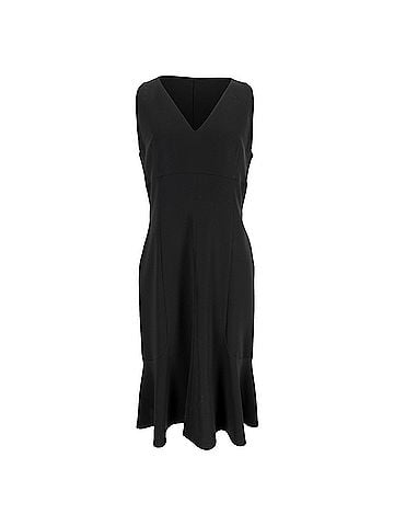 Max Mara Max Mara Midi Dress in Black Polyester (view 1)