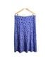 J.Crew 100% Polyester Floral Purple Blue Casual Skirt Size 16 - photo 2
