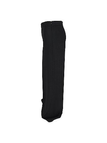 Joseph Joseph High-Rise Straight-Leg Trousers in Black Viscose (view 2)