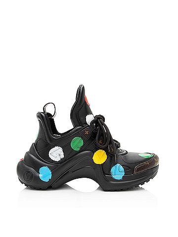 Louis Vuitton Louis Vuitton x YK Monogram Canvas Dots Archlight Sneakers (view 1)