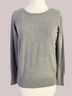 Active USA Solid Gray Casual Sweaters Size L - photo 7