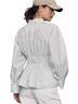 Maeve 100% Cotton Stripes Blue Blouse Size M (petite) - photo 2
