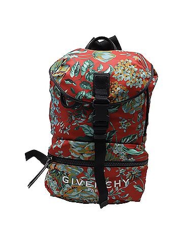 Givenchy  Givenchy Floral-Print Rucksack Backpack in Multicolor Nylon (view 1)