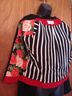 Cache Floral Black Red Blazer Size M - photo 4