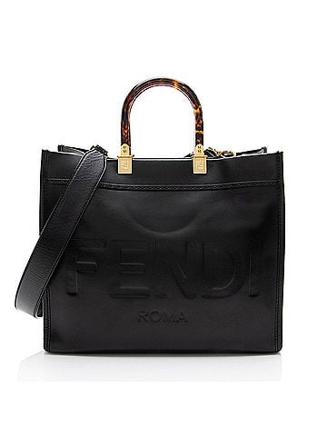 Fendi Fendi Leather Sunshine Medium Shopper Tote (view 1)
