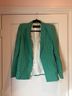 Zara Argyle Green Jacket Size S - photo 4