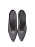 Gray Matters 100% Leather Gray Purple Heels Size EU 39 - photo 5
